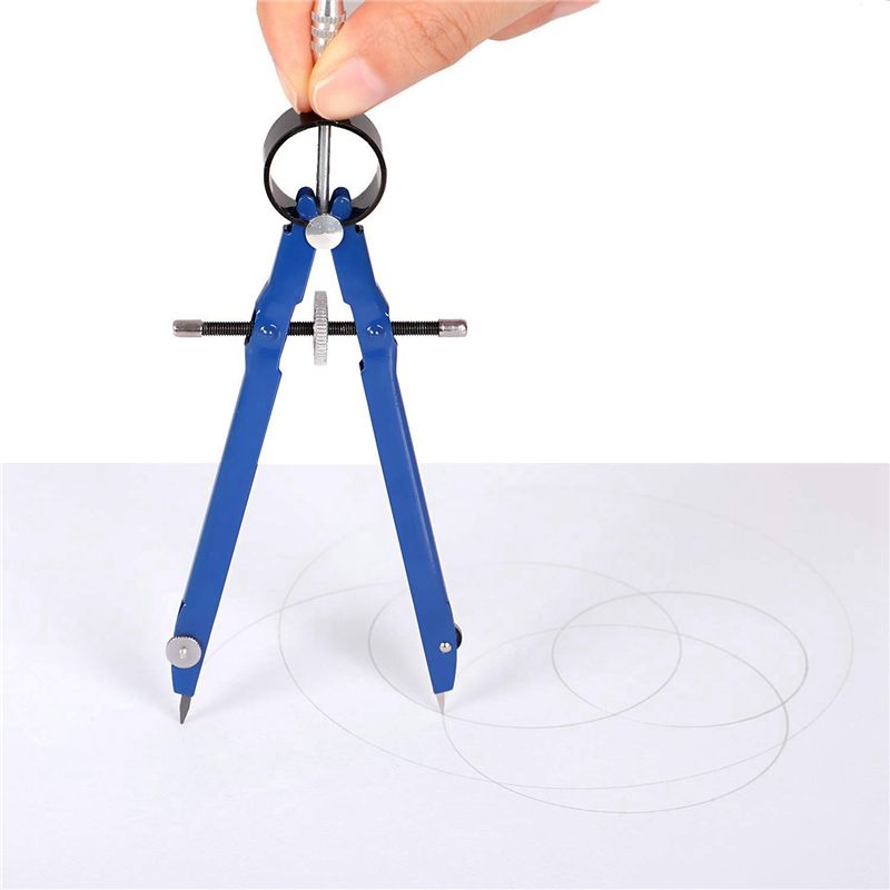 ABRI-10X: compás profesional,  - Math Geometry Set With Compass reseña y precio