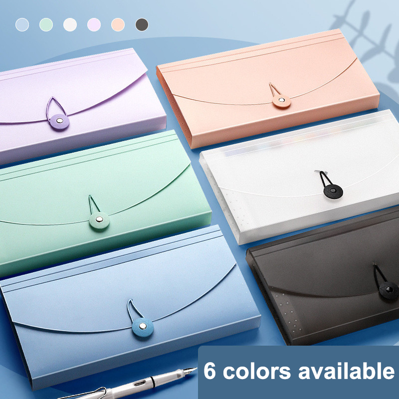 Carpeta de archivo extensible  - Expandable Accordion File Folder 13 Pockets reseña y precio