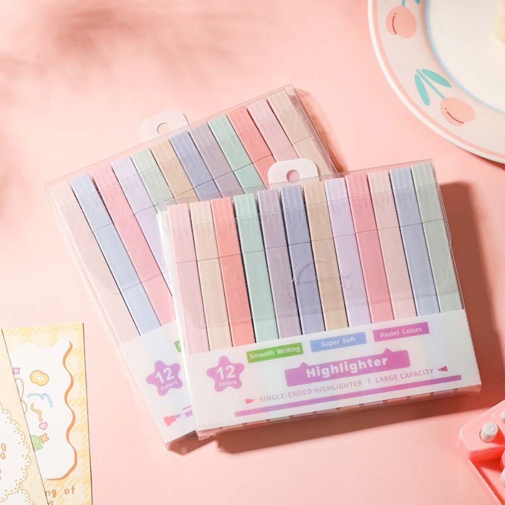 Rotuladores resaltadores de do - Pastel Highlighter Set Double Ended reseña y precio